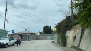 Алупка г. Слободка. По Севастопольскому шоссе, выезд на трассу ЮБШ. 01.05.2026. Крым. Crimea. Alupka