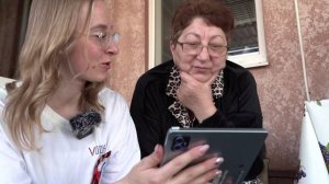 Нижегородские волонтёры помогают жителям Харцызска участвовать во Всероссийском голосовании