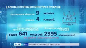 В Кузбассе девять человек стали жертвами мошенников