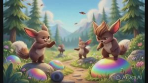 Мультик — Прыжки по радужным камням