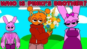 Custom Incredibox Mod: Sprunki Human. Кто Секретный Брат Pinki？