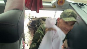 Наши бойцы вернулись из плена.