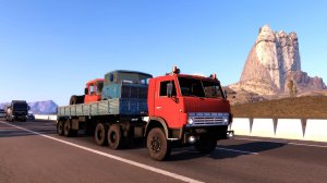 664 / ETS2 1.58 / КАМАЗ 5410 / Кыргызстан дальнобой.
