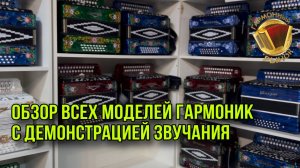 Обзор всех моделей с демонстрациями +7-908-182-55-53 все мессенджеры #купитьгармонь #шуйскаягармонь