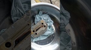 Разборка теплообменника (маслоохладителя) двигателя z16xer Опель астра н, герметик...