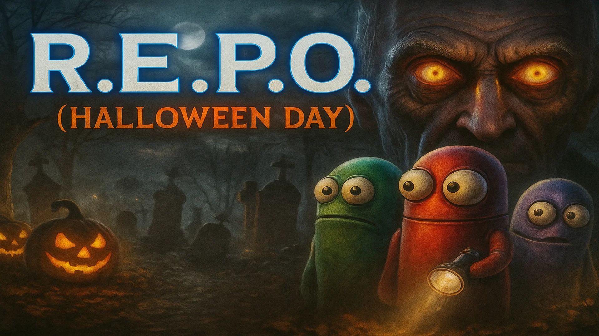 R.E.P.O. Хэллоуинская ночь  2.11.2025