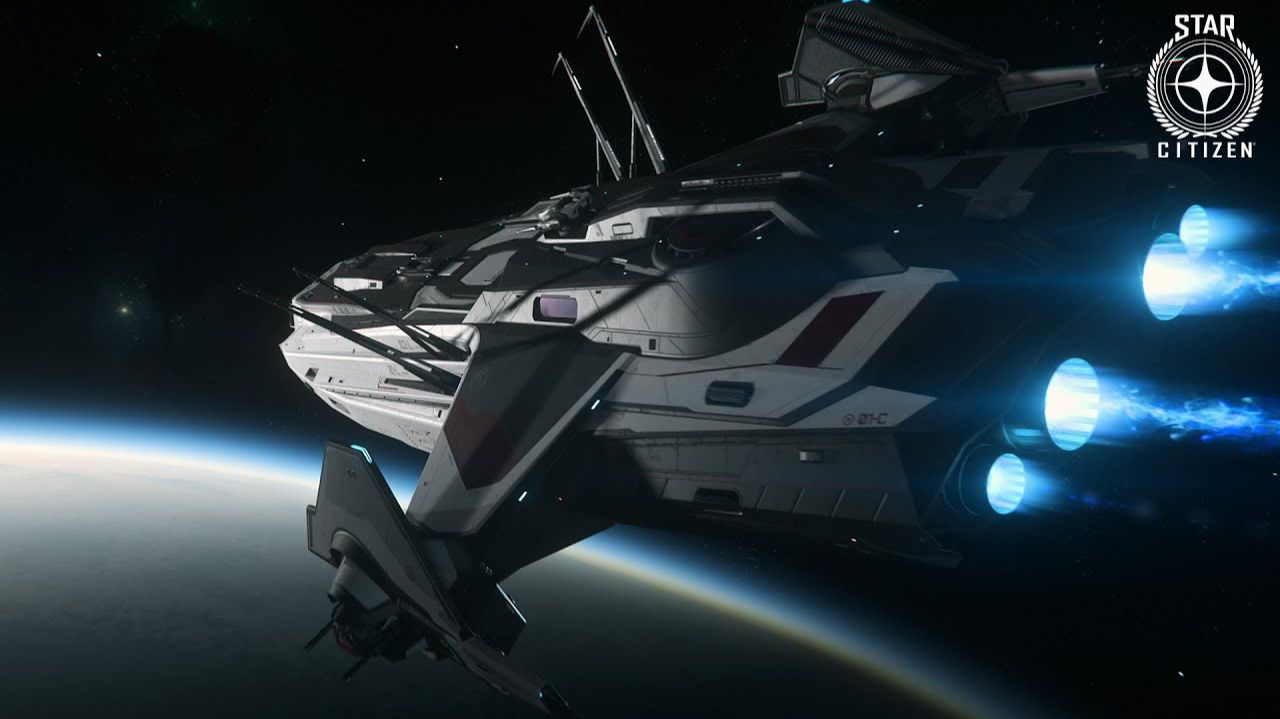 Star Citizen: Anvil Carrack смотреть онлайн