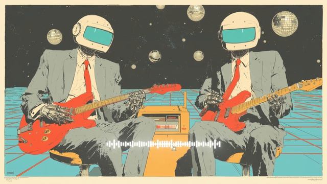 Daft Punk Space Signal Funk🪩🤖 ｜ Chill Disco, Electro Funk, French House Playlist
