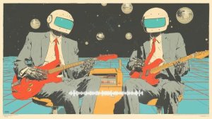 Daft Punk Space Signal Funk🪩🤖 ｜ Chill Disco, Electro Funk, French House Playlist
