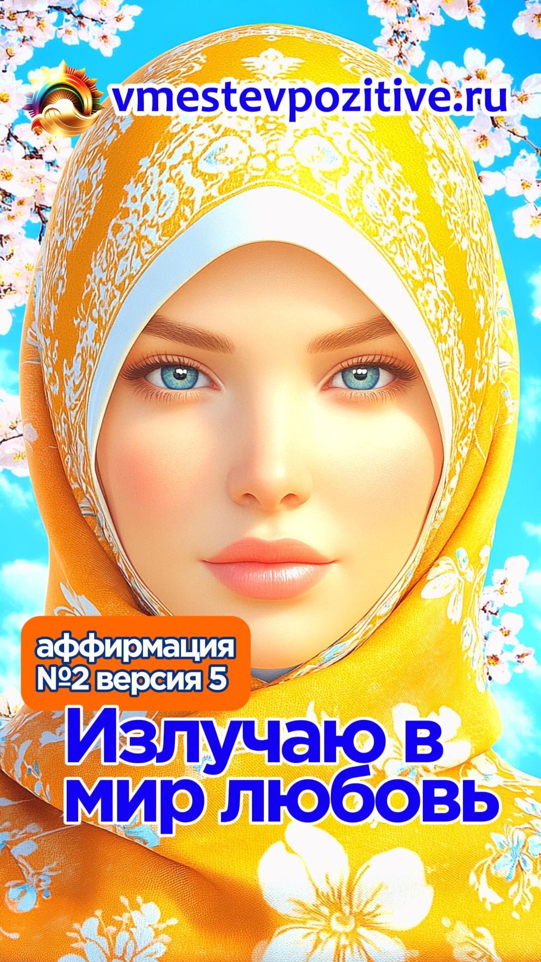 Affirmation. Female. №2. Излучаю в мир любовь (v5)