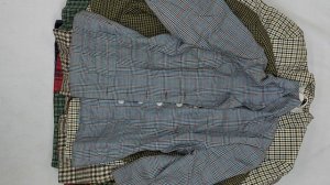 43433 Пиджаки шотландская клетка женские винтаж, 2пак, Giacchè tartan donna, секонд (vintage/extra)