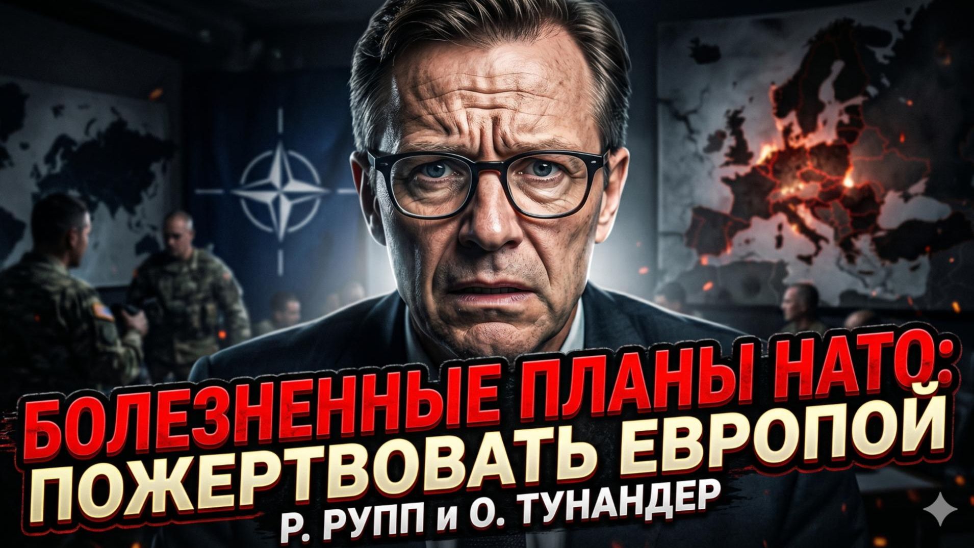 🎯 Р. Рупп и О. Тунандер | НАТО планирует принести Европу в жертву ради своих интересов