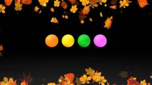 🍁Танцующие фрукты осенью