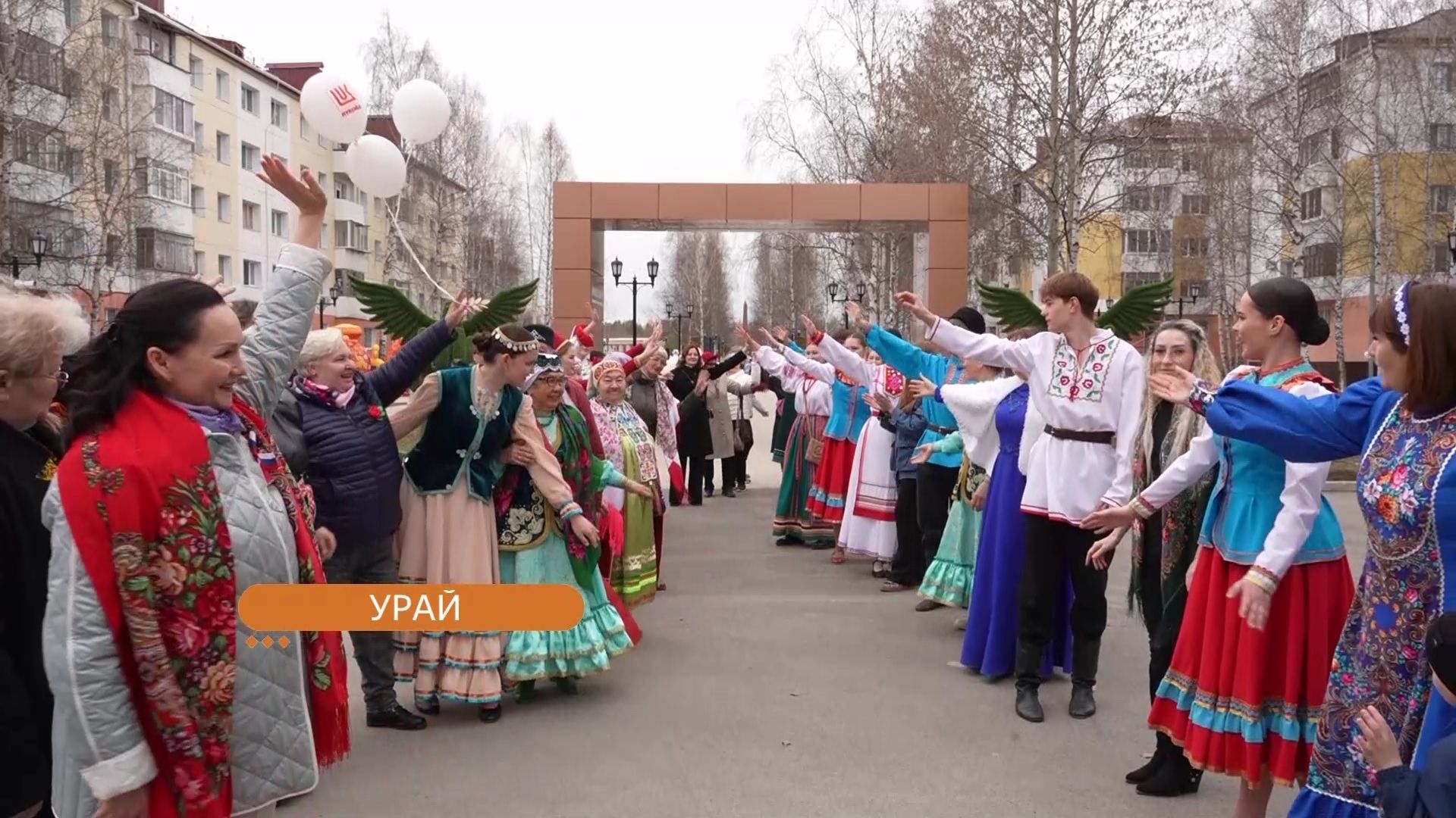В Урае открыли Аллею мира