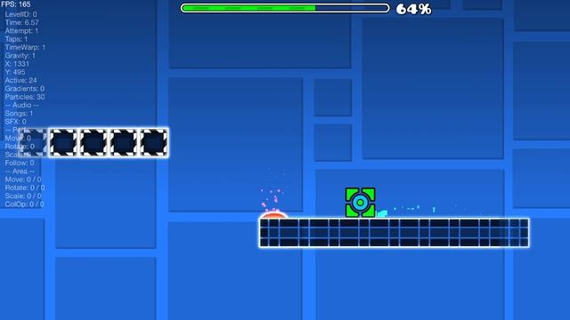 Я восоздал bedwars в geometry dash
