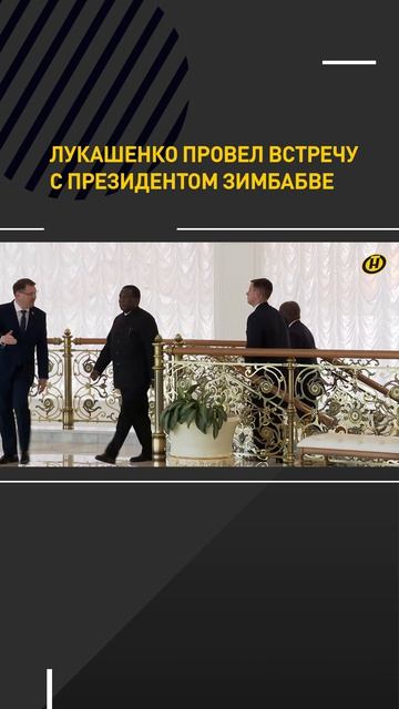 Лукашенко провел встречу с Президентом Зимбабве