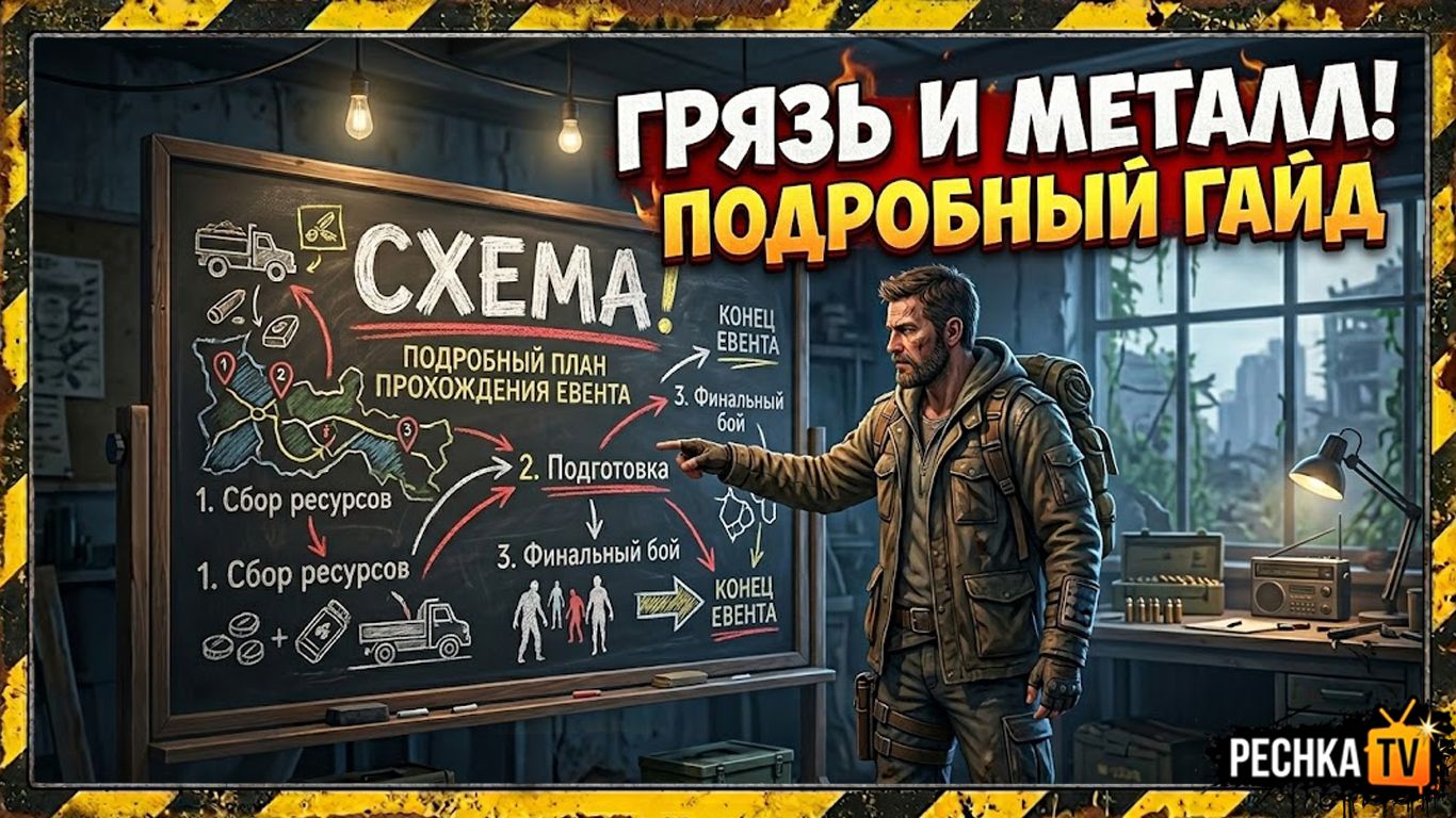 ПОДРОБНЫЙ ГАЙД СОБЫТИЯ ГРЯЗЬ И МЕТАЛЛ В ЛАСТ ДЕЙ! ПОДГОТОВКА К НОВОМУ СОБЫТИЮ В LDoE | PECHKA TV