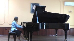 Ф. Мендельсон. Песня без слов ор. 30 № 3. Анастасия Буюкова
