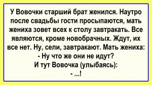 У Вовочки женился брат... Пикантные, Смешные, Остренькие, Жизненные Анекдоты! Юмор! Смех! Позитив!