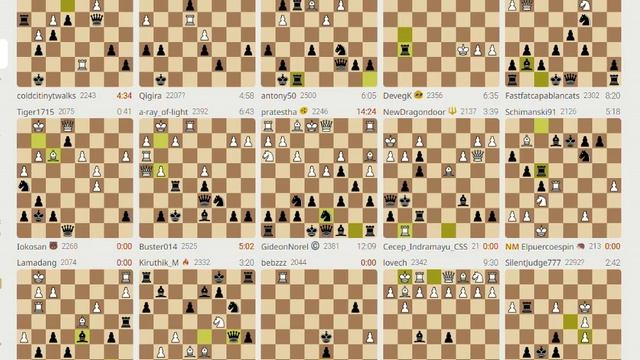 Трансляции на Lichess рапид  запись 3 - 15of42