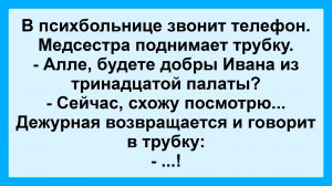 В психбольнице звонит телефон! Пикантные, Смешные, Остренькие, Жизненные Анекдоты! Юмор Смех Позитив