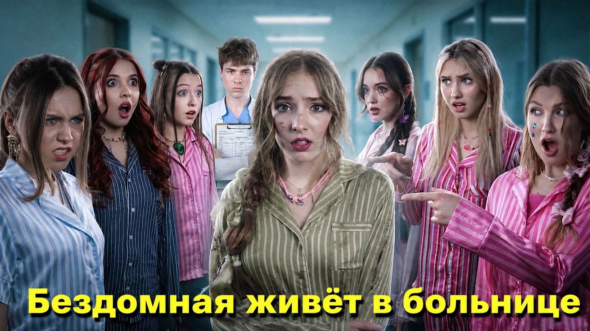 [Тим Тин Голд] - Бездомная Девушка Живет в Больнице! Каждый Пациент Исчезает Здесь!