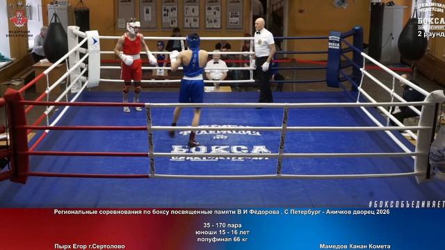 170 пф 66 кг Пырх Егор г.Сертолово Мамедов Канан Комета