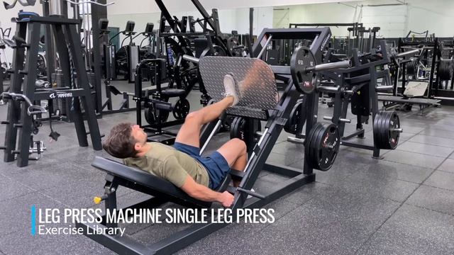 Leg Press Machine Single Leg Press  Жим платформы 1 ногой