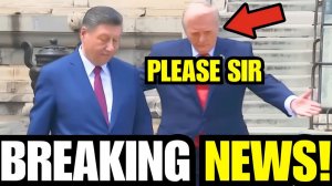 🚨 BREAKING Trump HUMILIATED in China