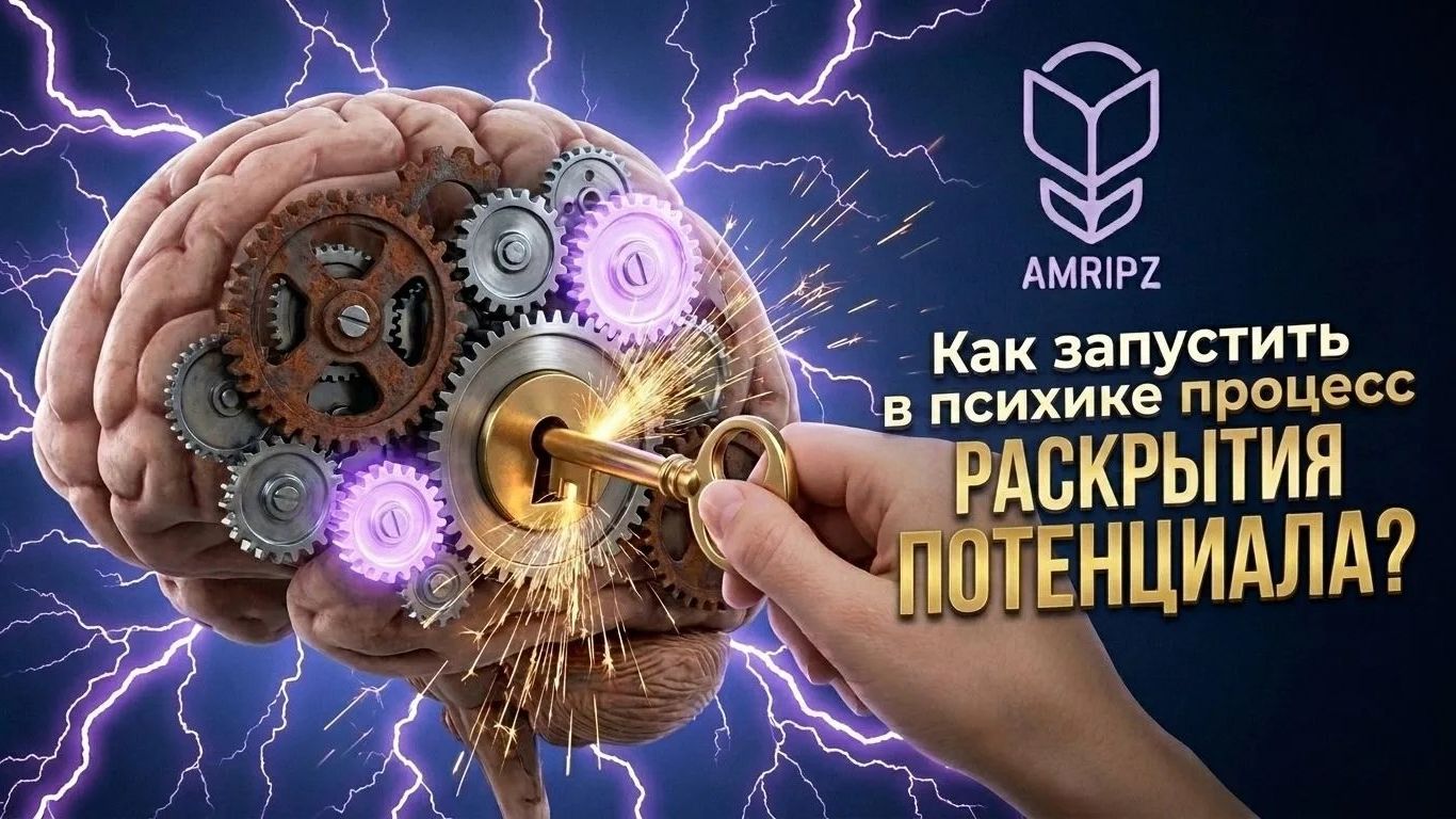 Как запустить в психике старт раскрытия внутреннего потенциала? Теория + терапия