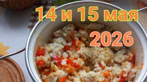 14 и 15 мая 2026. Майские разности...