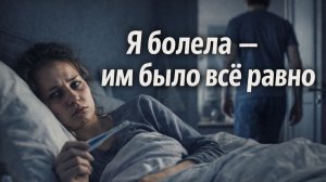 Истории из жизни. Я болела, им было все равно Жизненные истории, Аудиорассказы