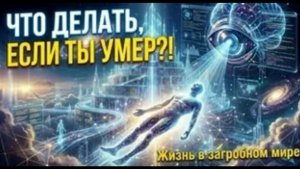 Искусственный интеллект проанализировал: ЧТО ДЕЛАТЬ, ЕСЛИ ВЫ МЕРТВЫ — Жизнь в загробном мире.