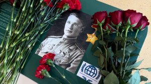 Парта в честь Героя Петра Вострухина