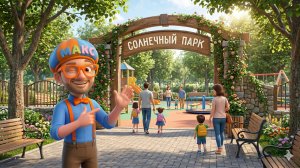 Знайка Макс в Игровой зоне «Солнечный Парк»! ☀️ Изучай этот Мир вместе со Знайкой Максом