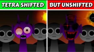 Sprunki Tetra shifted 🆚 but unshifted