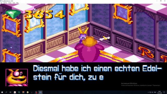 Spyro: Attack of the Rhynocs 100% Part 12 GBA (Deutsch version)