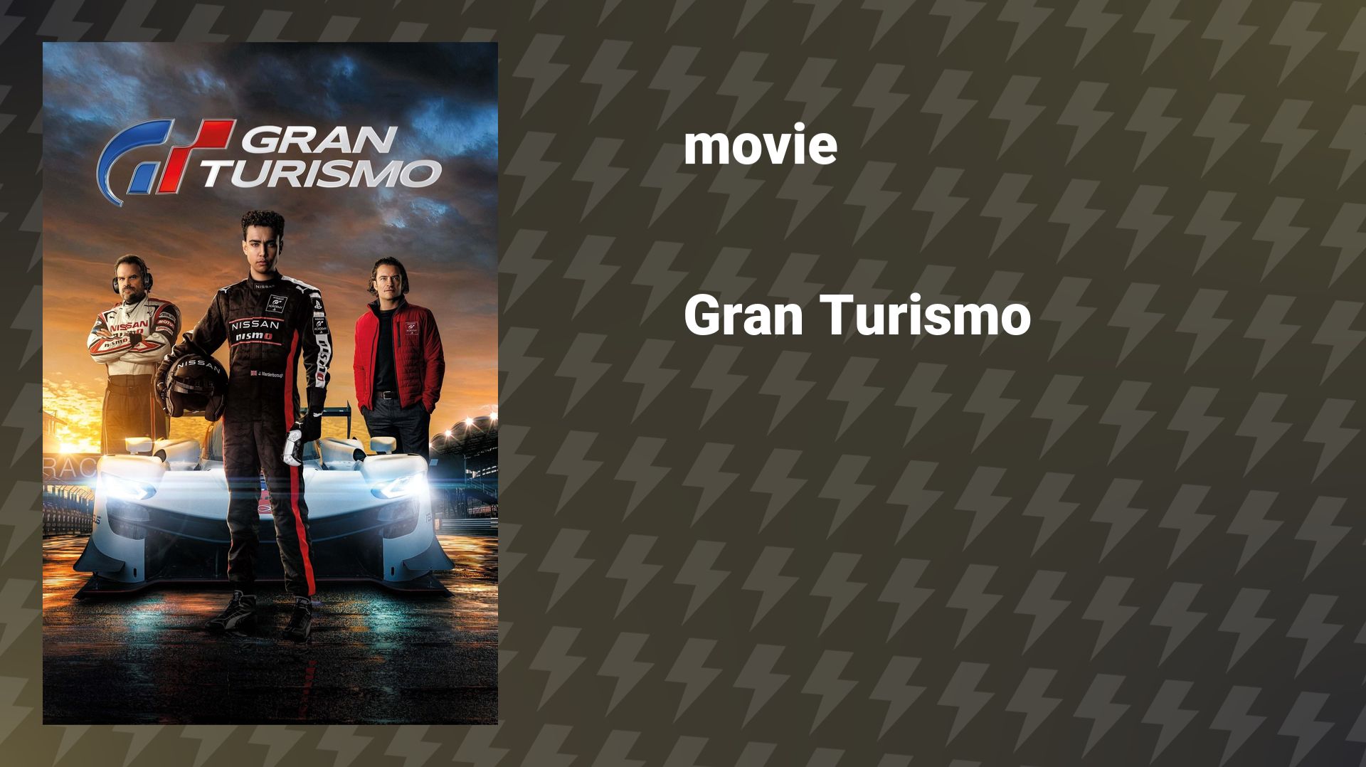 Gran Turismo (movie, 2023) смотреть онлайн