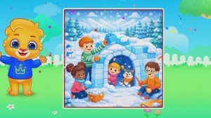 Детский развивающий мультфильм, пазлы, головоломка.