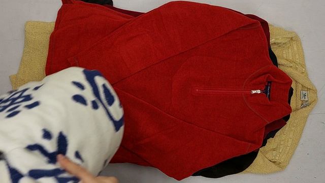 Флис микс брендовый секонд оптом 1 пак