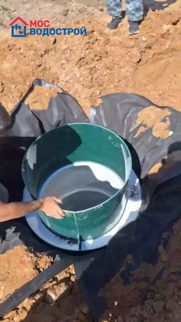 Установка септика и кессона на объекте 👷♂️💧