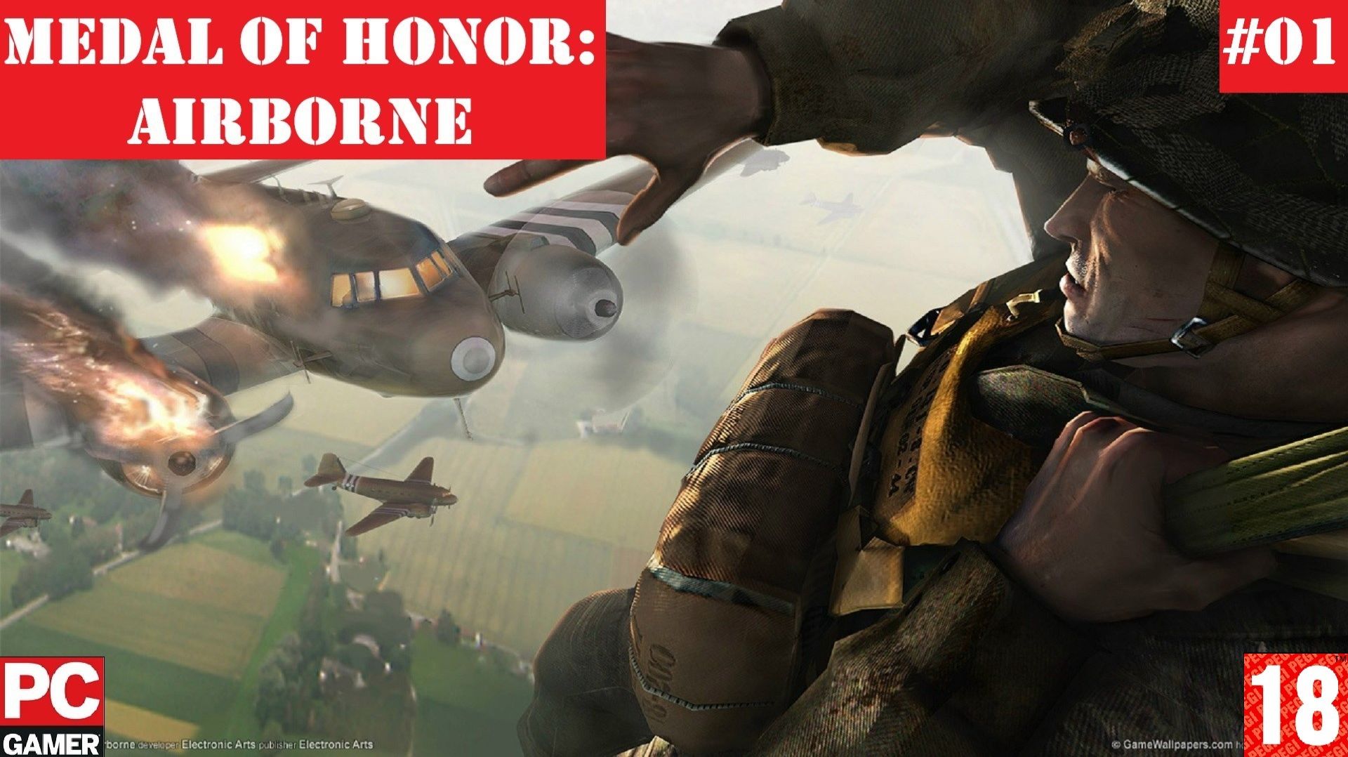 Medal of Honor: Airborne (2009) (PC) - Прохождение #01. на Русском.