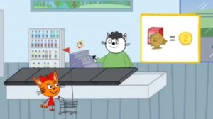 ТРИ КОТА! СОБИРАЕМ ПРЕДМЕТЫ! ДЛЯ ДЕТЕЙ! ДЛЯ МАЛЫШЕЙ! РАЗВИВАШКИ!