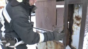 Аварийное вскрытие дверей с помощью АСИ  ИРАС М 21 11 21