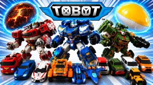 ТОБОТЫ Челлендж! Трансформируем Гигантские TOBOT-Сюрпризы на скорость + Битва Роботов трансформеров