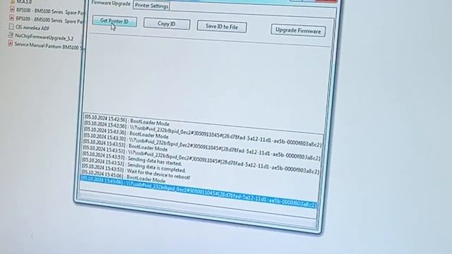 Pantum 5100 Белый экран. Завис на заставке. Висит надпись PANTUM