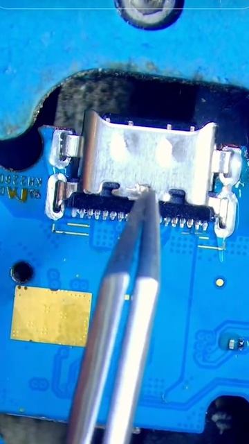 Как перепаять разьем_  пайка .   Soldering