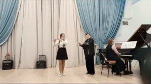 Кирилл Молчанов «Вальс» для 2х флейт и фортепиано/Чулпан Ганиева/Эльмира Костягина