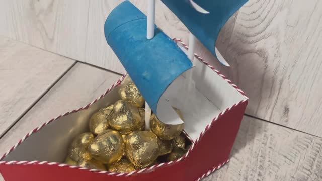 Кораблик из картона! Поделки на морскую тему своими руками!