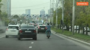 Моноколесники взбудоражили хабаровских водителей